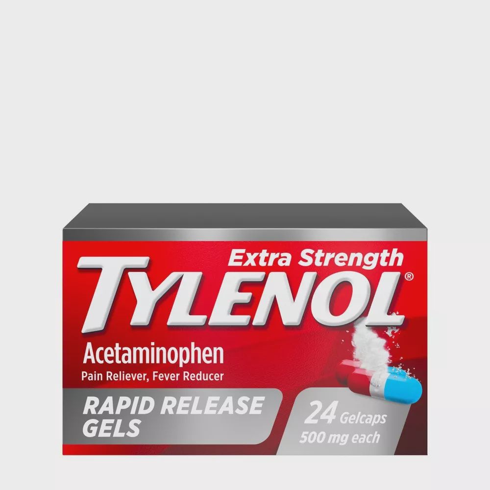 Tylenol Extra Strength Gel Caps 500mg 24ct