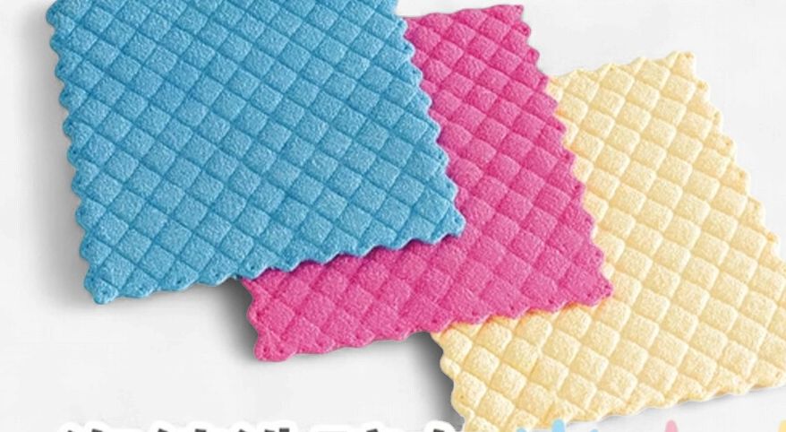 Colorful Checkered Dishcloth - 彩方格洗碗布
