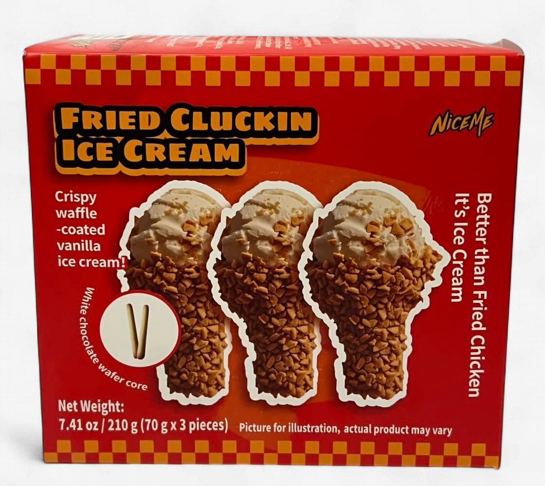 Fried Cluckin Ice Cream - 炸鸡冰淇淋