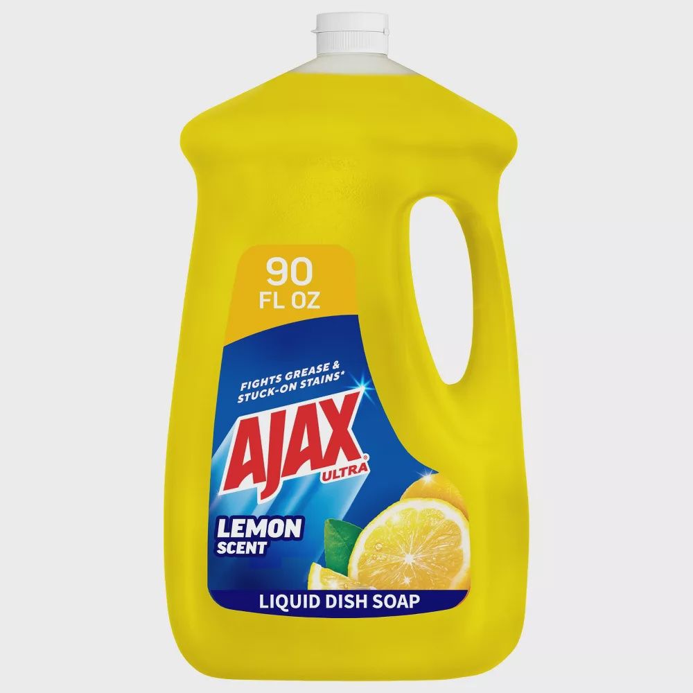 Ajax Dish Liquid 90oz Lemon