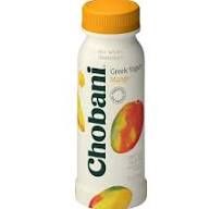 Choobani yogurt bottle - Chobani 酸奶瓶, Flavor: Mango