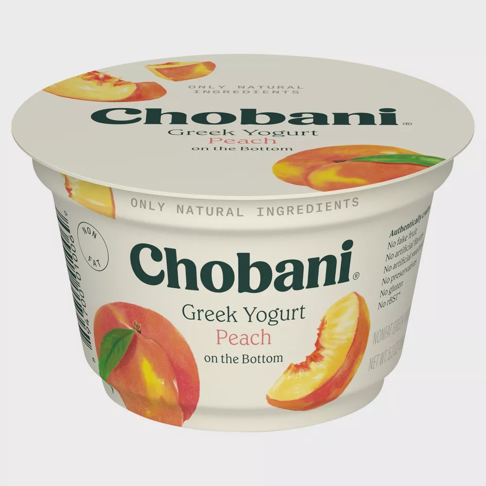 Chobani Yogurt, Flavor: Peach