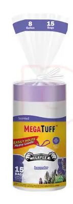 MegaTuff Drawstring Flex 8 Gal