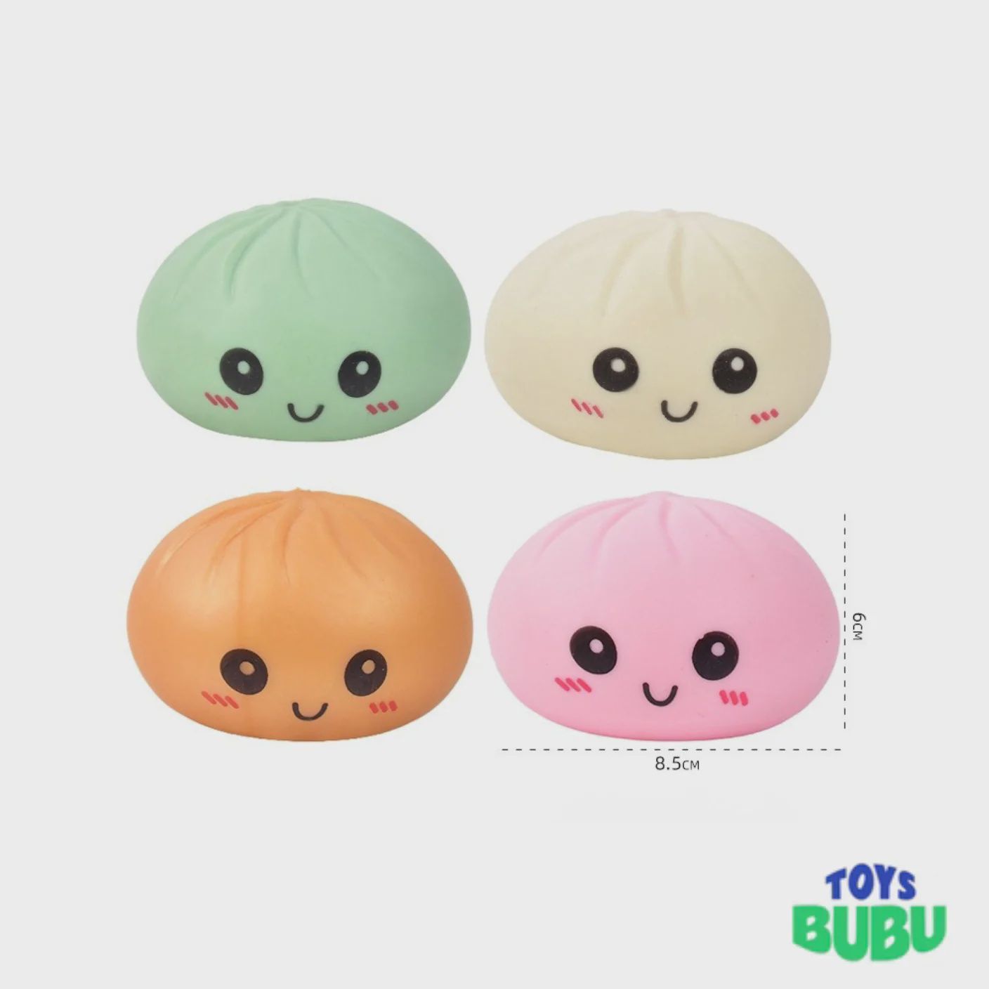 Squishy Dumpling Sensory Fidget Toy, Color: Reg