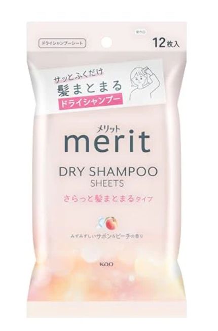 Merit Dry Shampoo Sheets - 免洗洗发湿巾