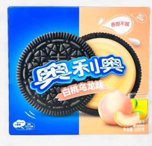 Oreo Sandwich Biscuit(White Peach Oolong) -奥利奥夹心饼干（白桃乌龙味)