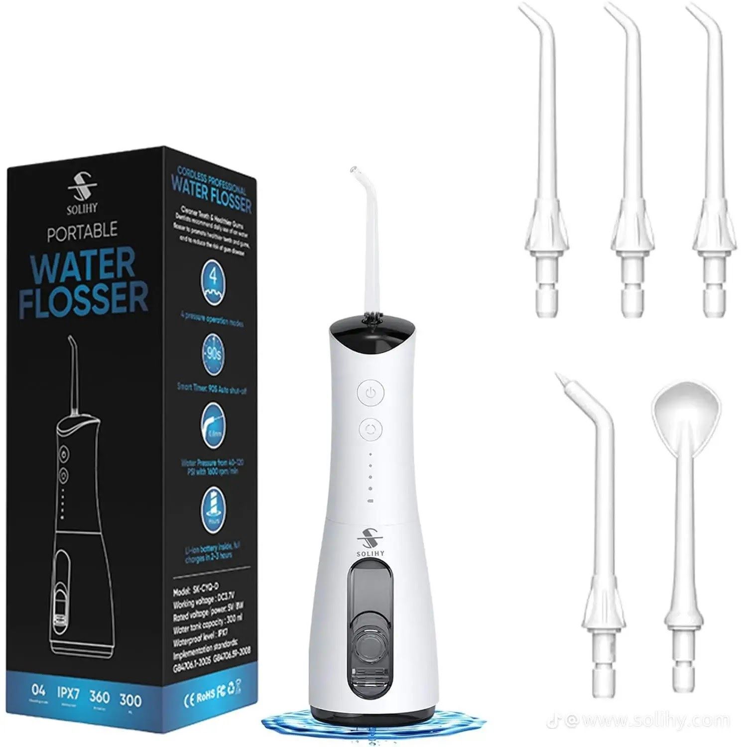Portable Water Flosser - 便携式冲牙器