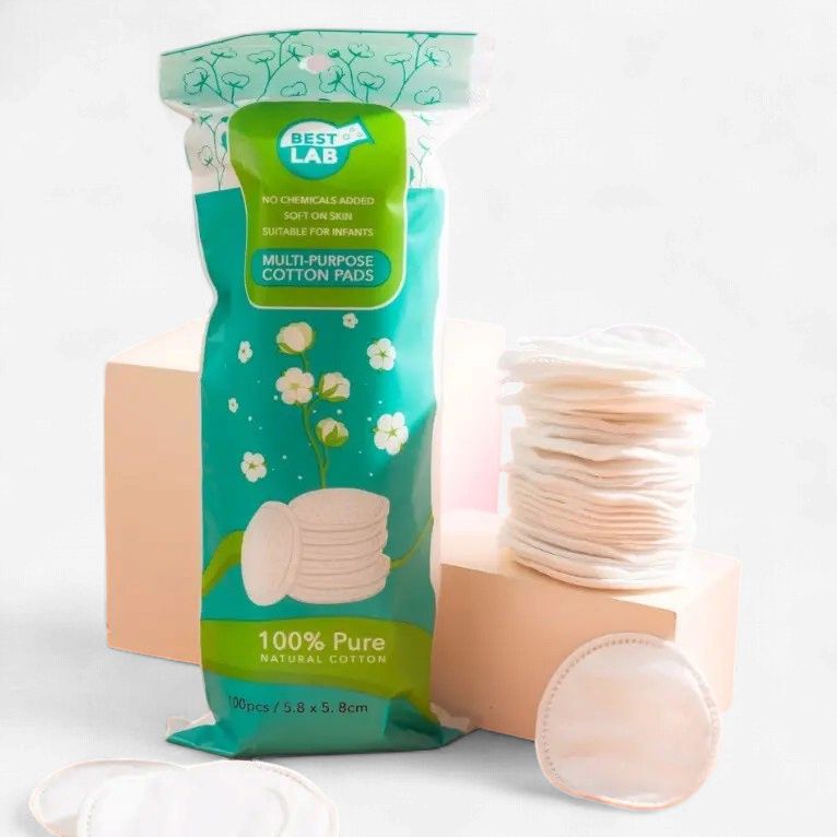 Best Lab 100 pcs Multi Purpose Cotton Pad