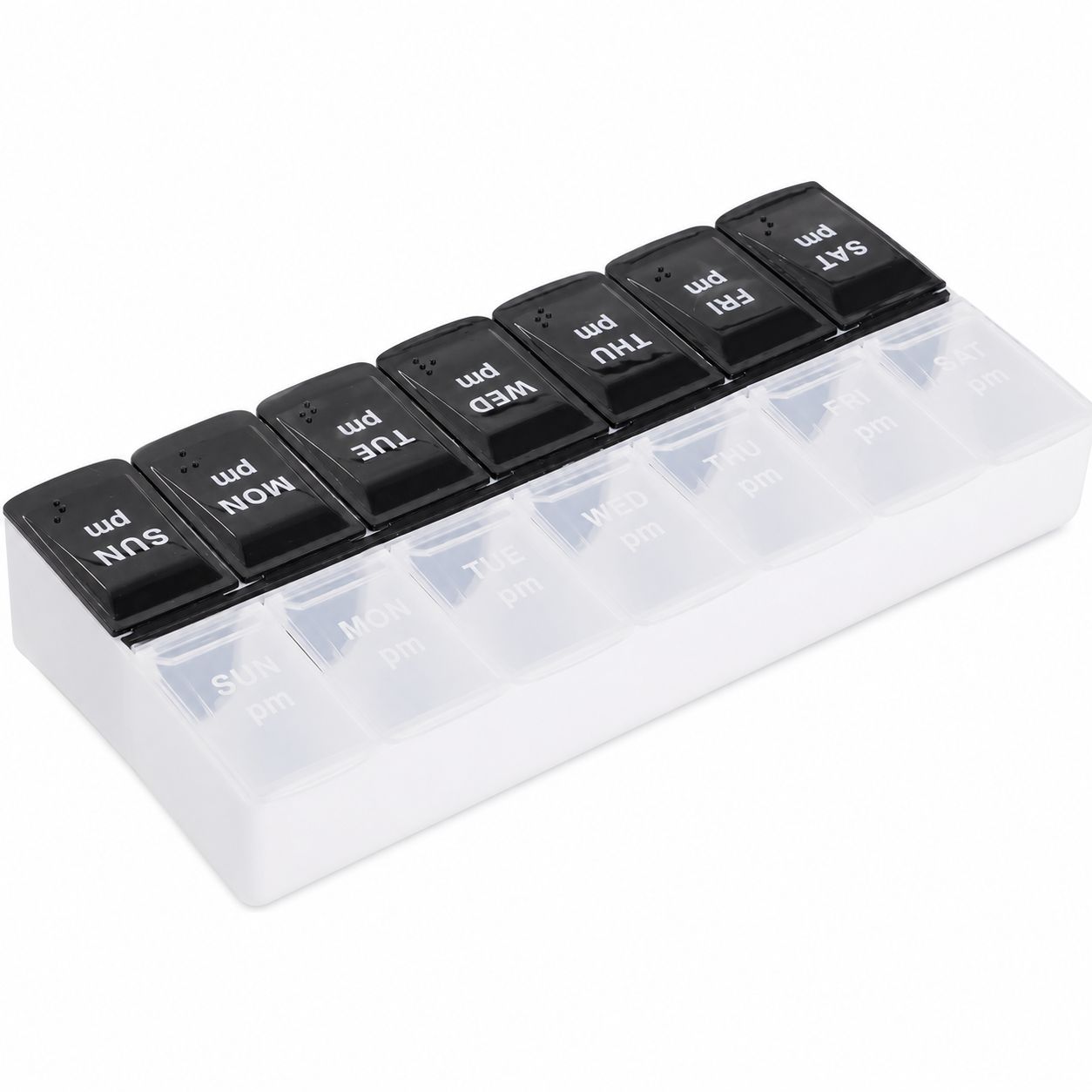 2 pcs 7 day Pill Boxes