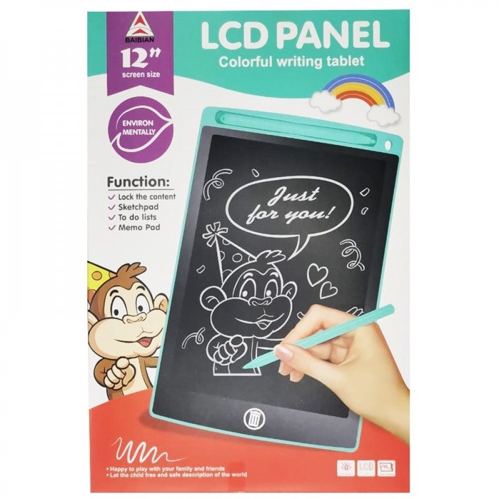 LCD Panel Colorful Writing Tablet