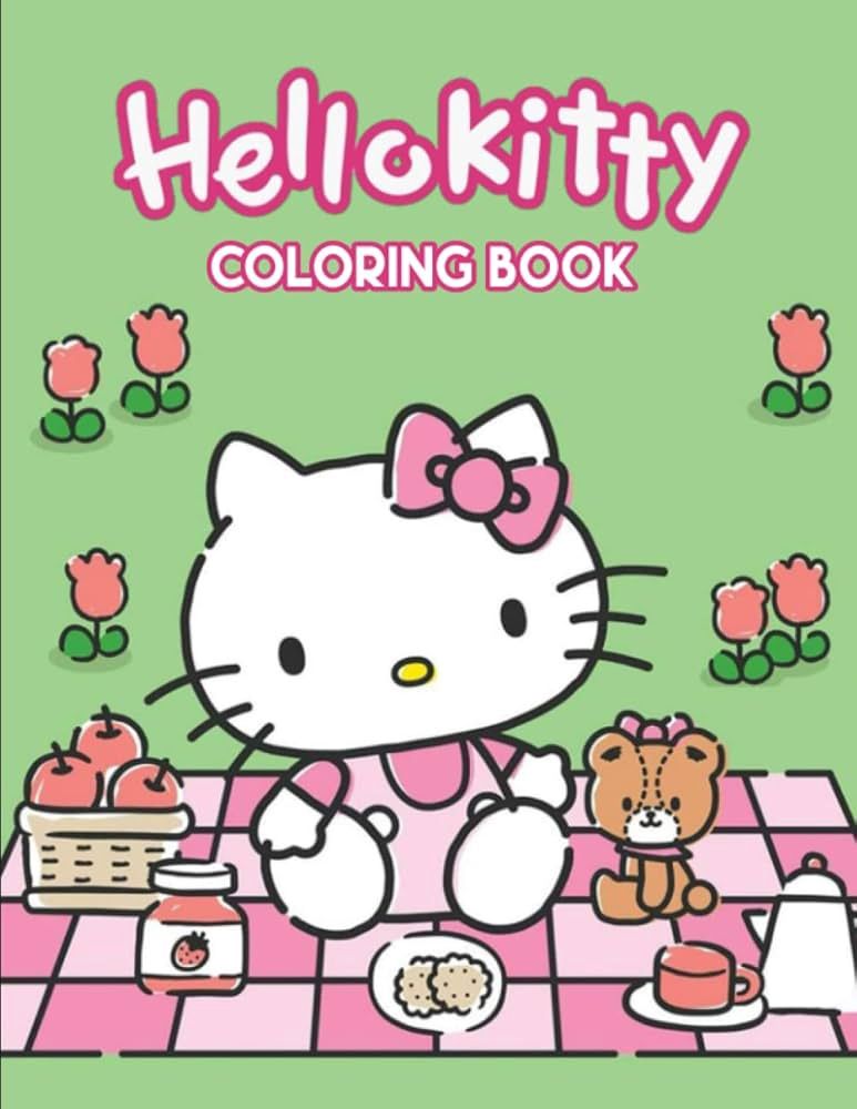 Hello Kitty Colouring Book