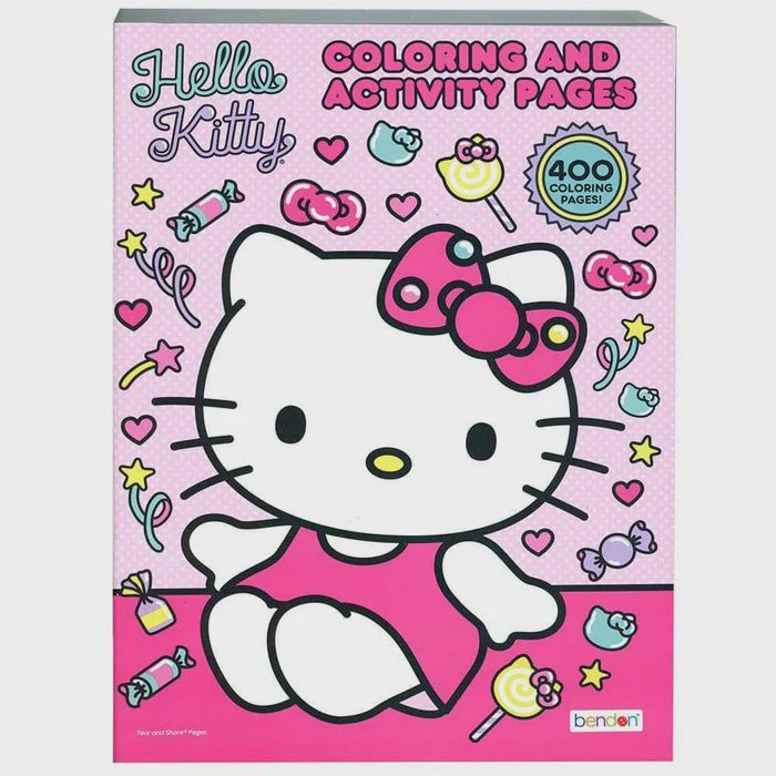 Hello Kitty Happy Coloring Book