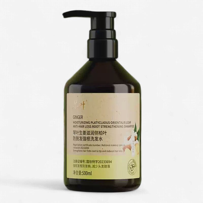 Ginger Moisturizing Anti-hair Loss Root Strengthening Shampoo - 琴叶生姜滋润侧柏叶防脱发强根洗发水
