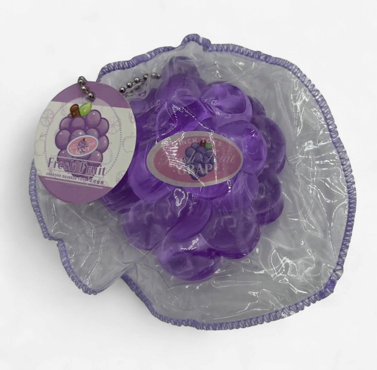 Fresh Fruit Squishy, Color: Grape