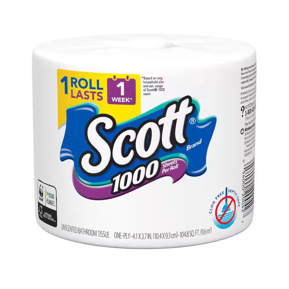 Scott Toilet Paper 1 roll