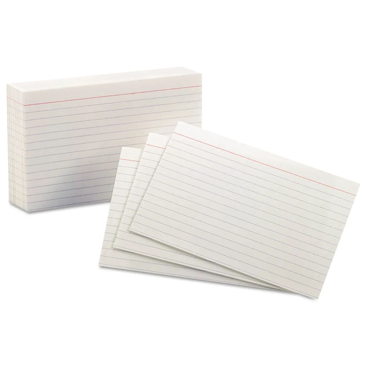 Ruled Index Cards