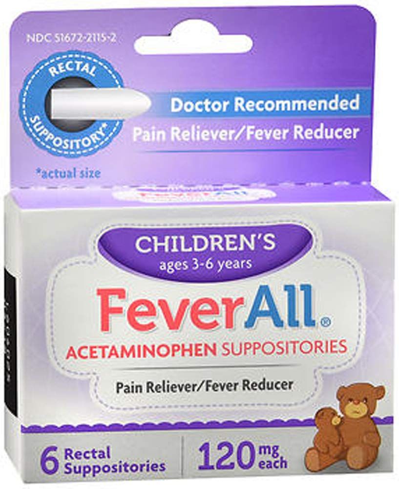 CHILDREN'S FEVERALL 120MG