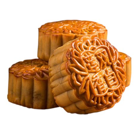 Double Yolks Lotus Paste Mooncake - 双黄白莲蓉月饼