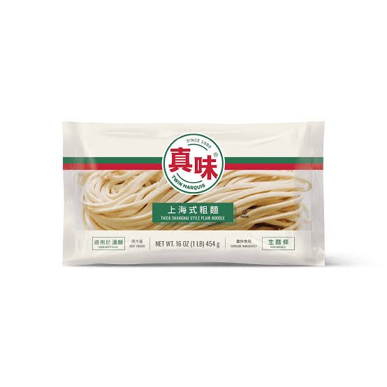 Thick Shanghai Style Plain Noodles