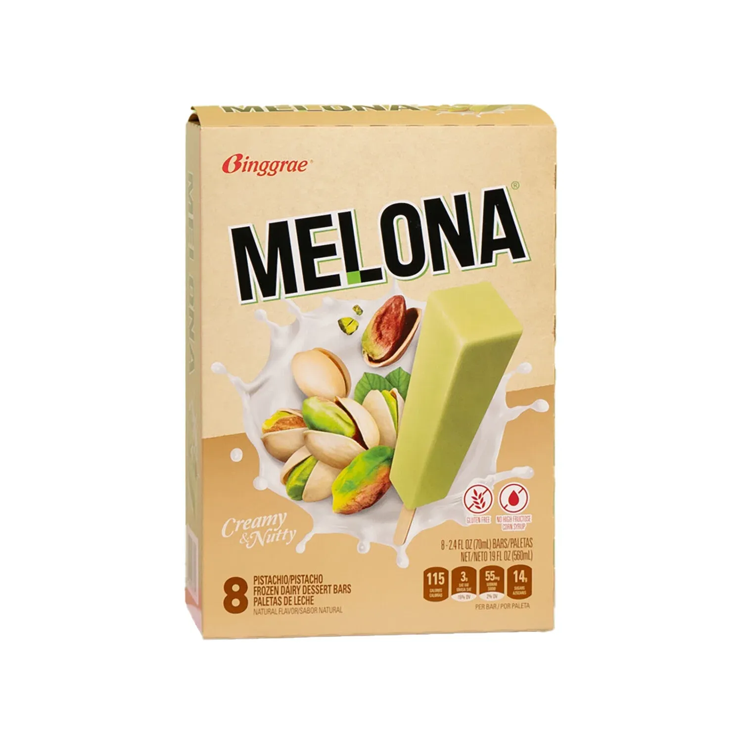Melona Pistachio Ice Bar