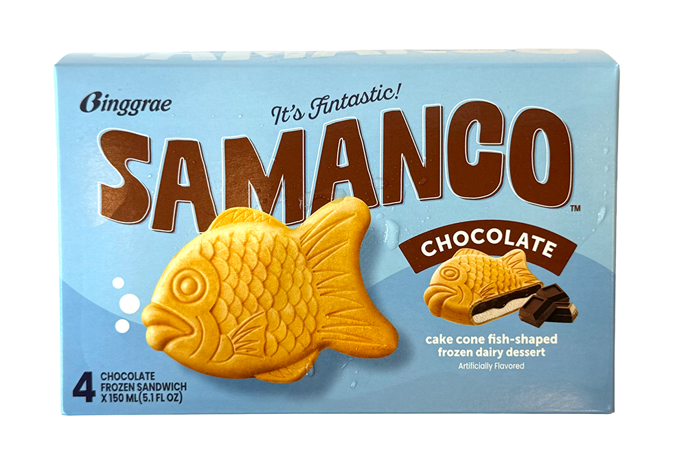Samango Chocolate Fish - Shaped Ice Cream