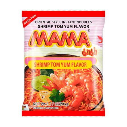 Instant noodle shrimp tom yum flavor - 媽媽酸辣蝦味媽媽
