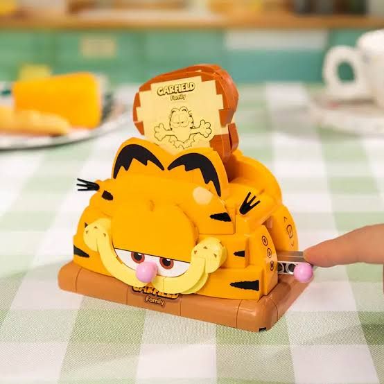 Garfield Building Block Large, Character: Toaster