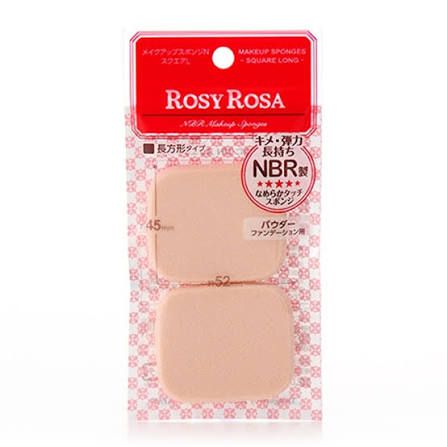 ROSYROSA方形粉扑 -Square Makeup Sponge 2pc