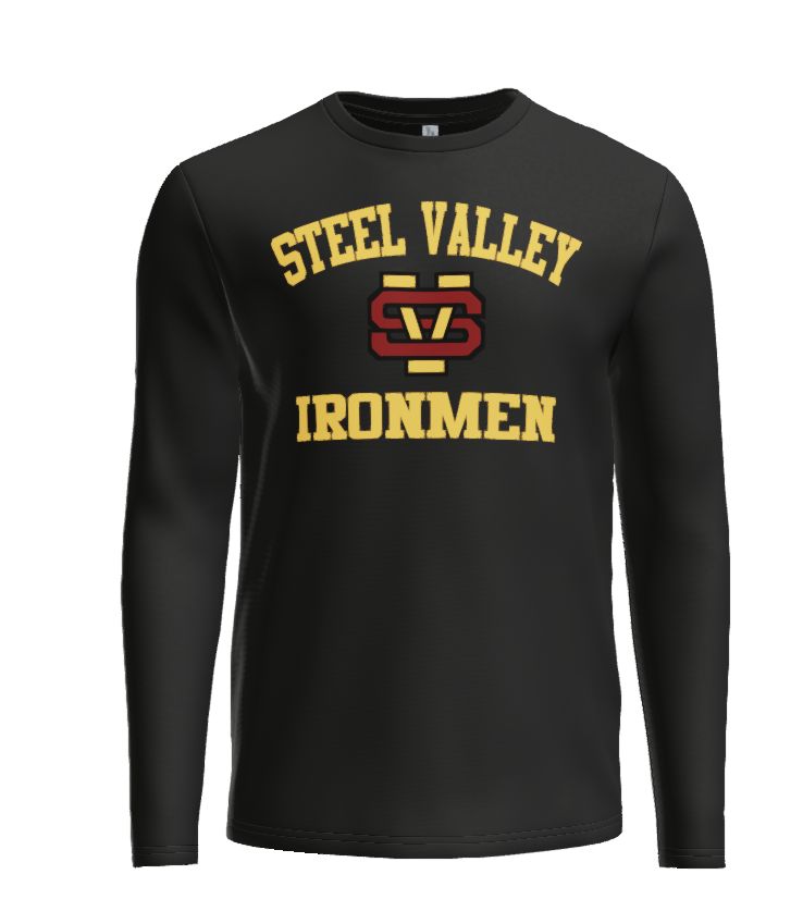 Steel Valley Ironmen - Long Sleeve T-Shirt (Youth and Adult)