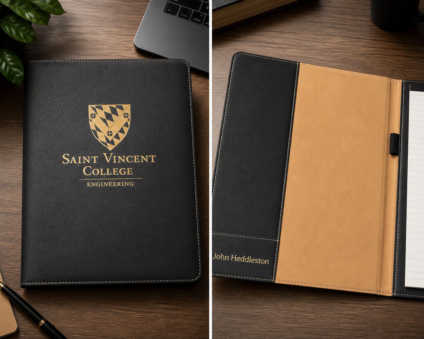 Custom Engraved Legal Pad Portfolio