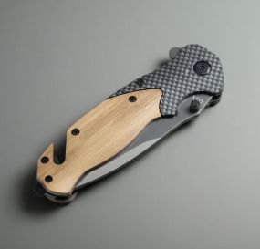 Custom Engraved Rescue Knife