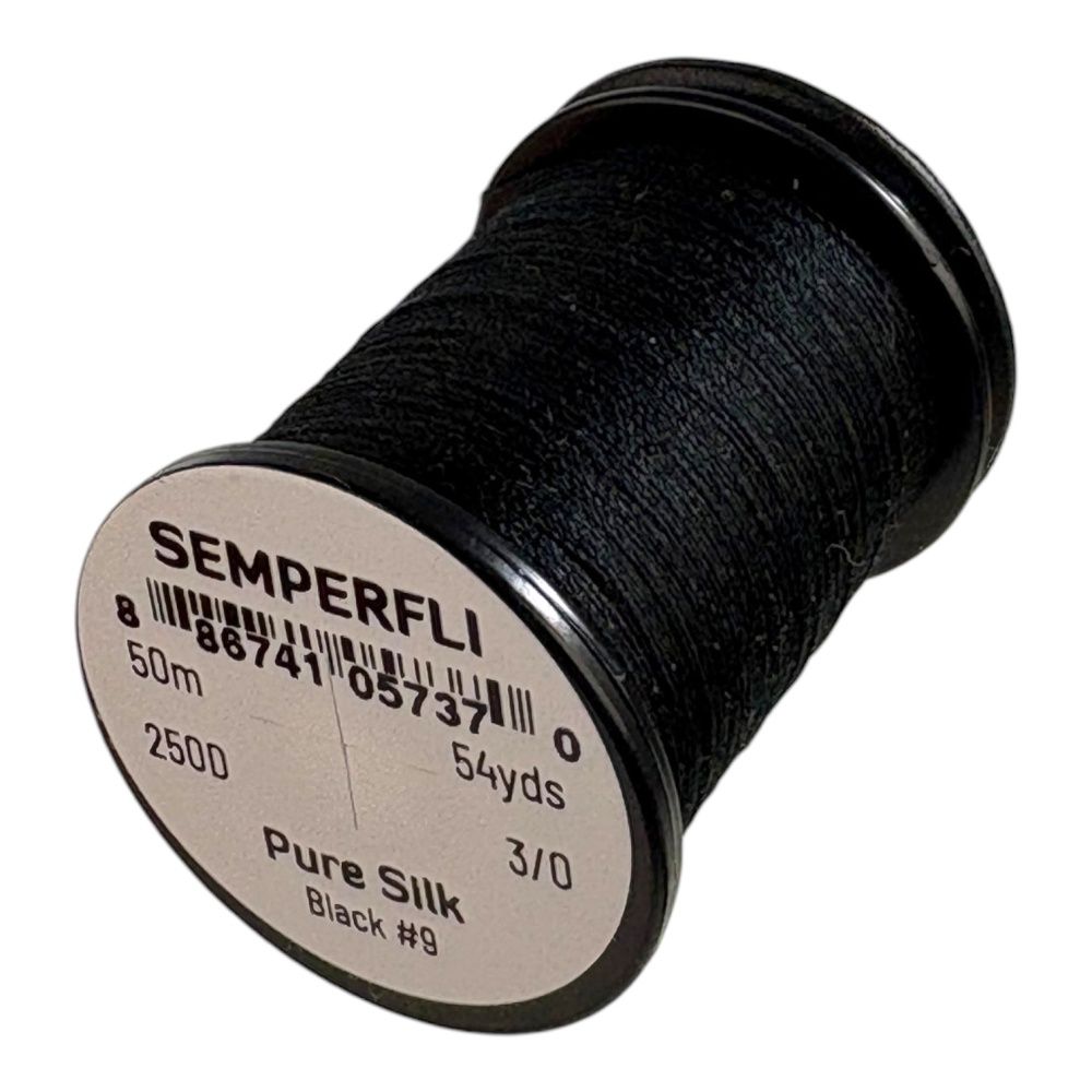 Semperfli Pure Silk, Color: Black