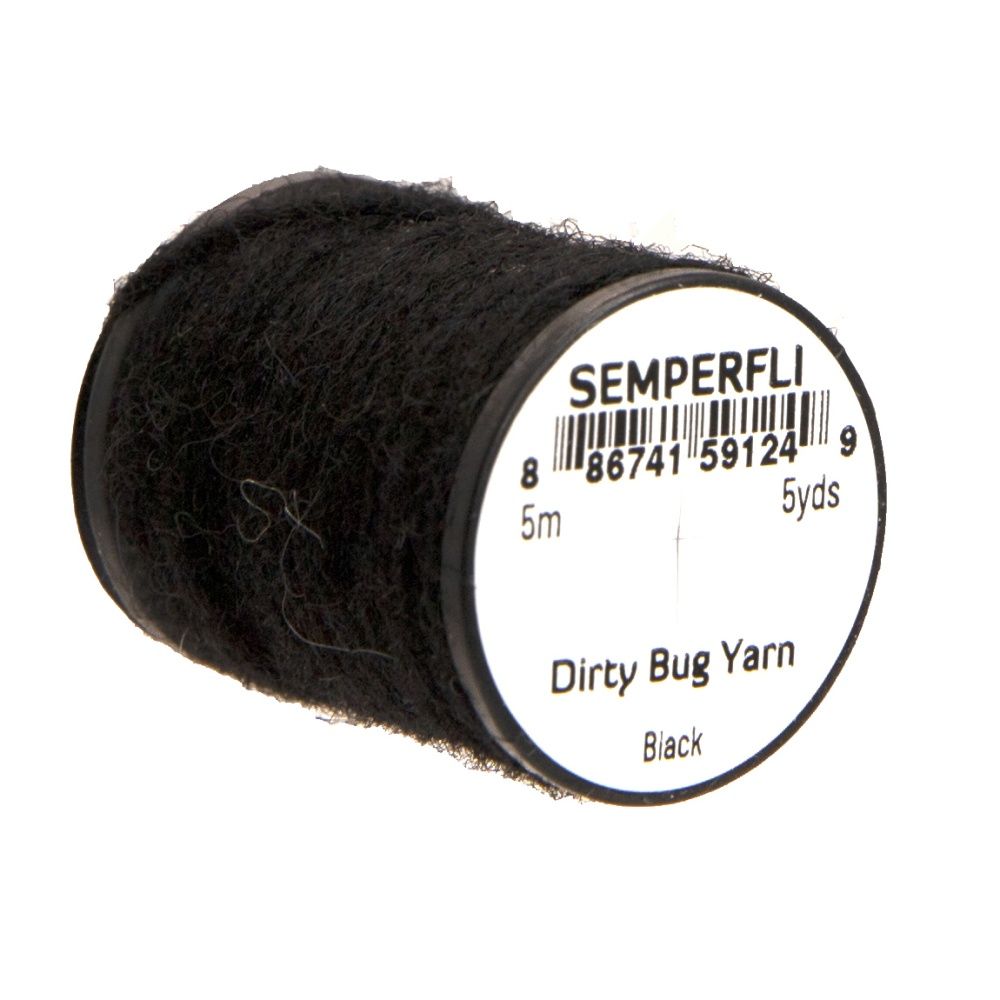 Semperfli Dirty Bug Yarn, Color: Black