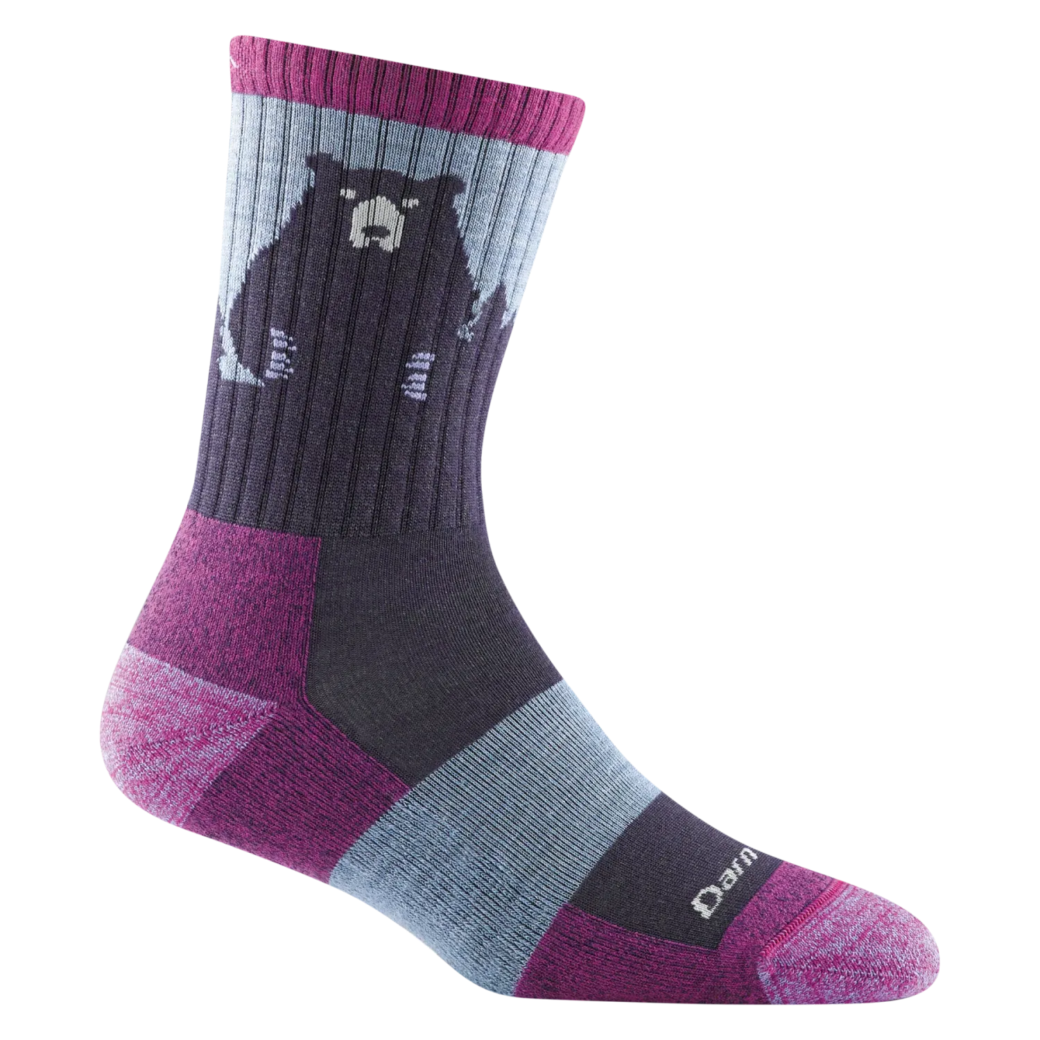 Darn Tough Women's Beartown Lightweight Micro Crew Sock W/ Light Cushion