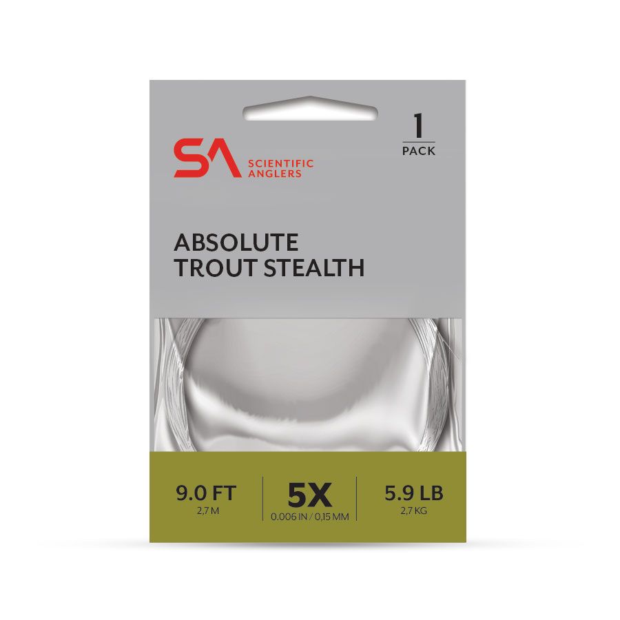 Scientific Angler Absolute Trout Stealth Leader 1 pk