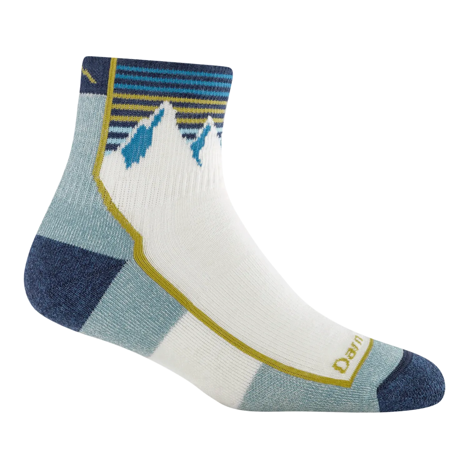 Darn Tough Women's 1958 Hike Midweight 1/4 Sock W/ Cushion