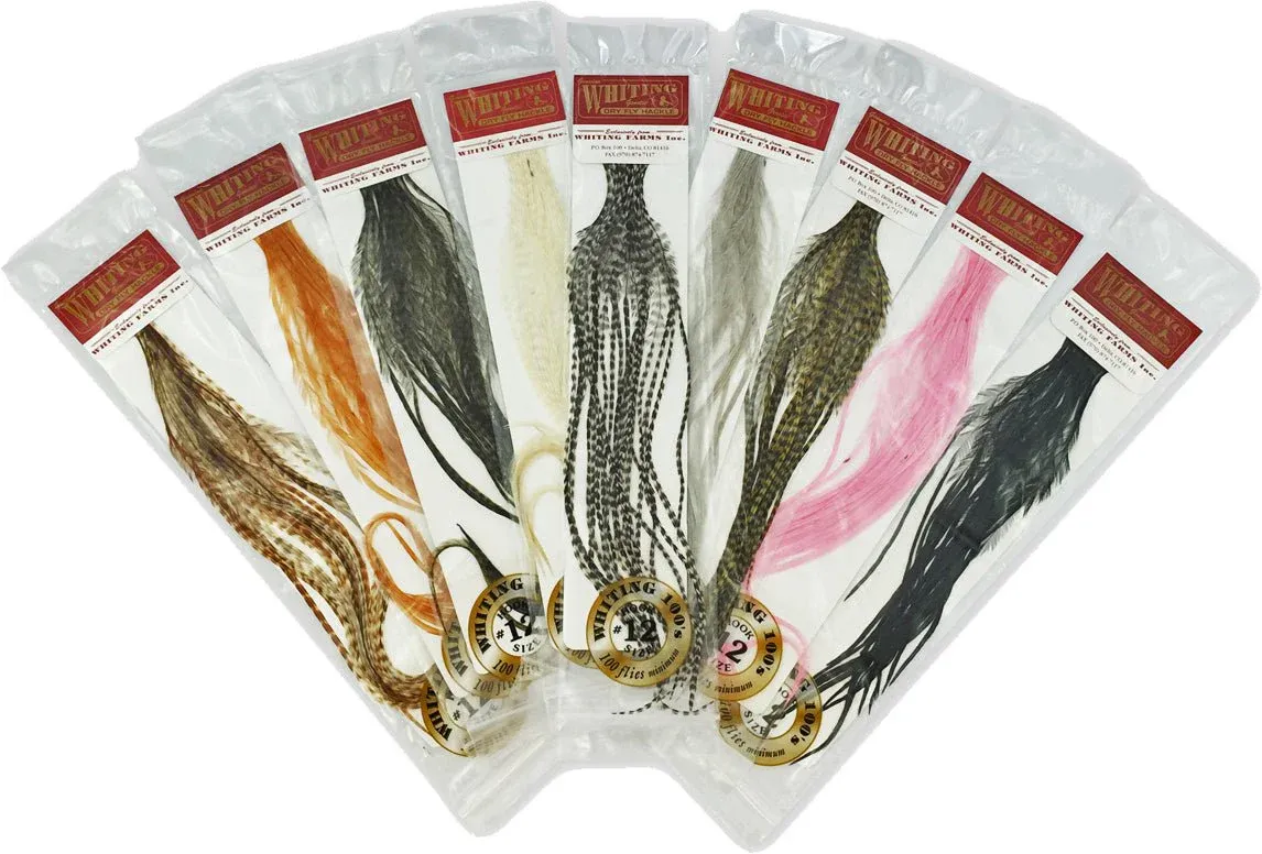Whiting 100 Hackle Pack