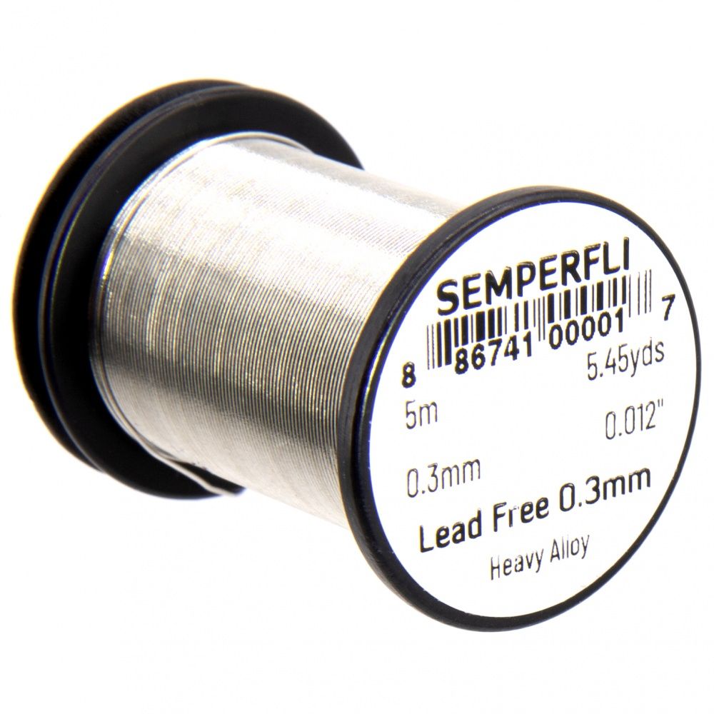 Semperfli Leadfree Heavy Weighted Wire, Size: .3 mm