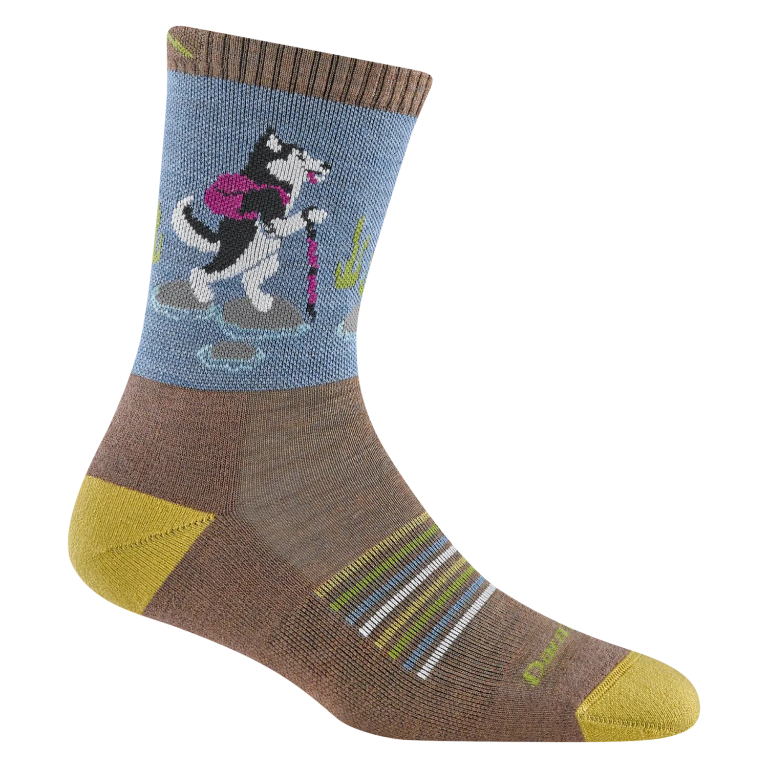 Darn Tough Women's 5001 Critter Club Lightweight Micro Crew W/ Cushion