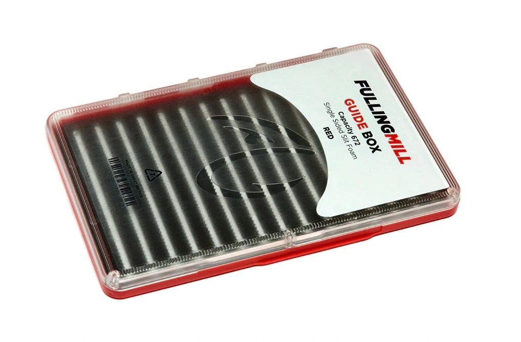 Fulling Mill Guide Box, Color: red