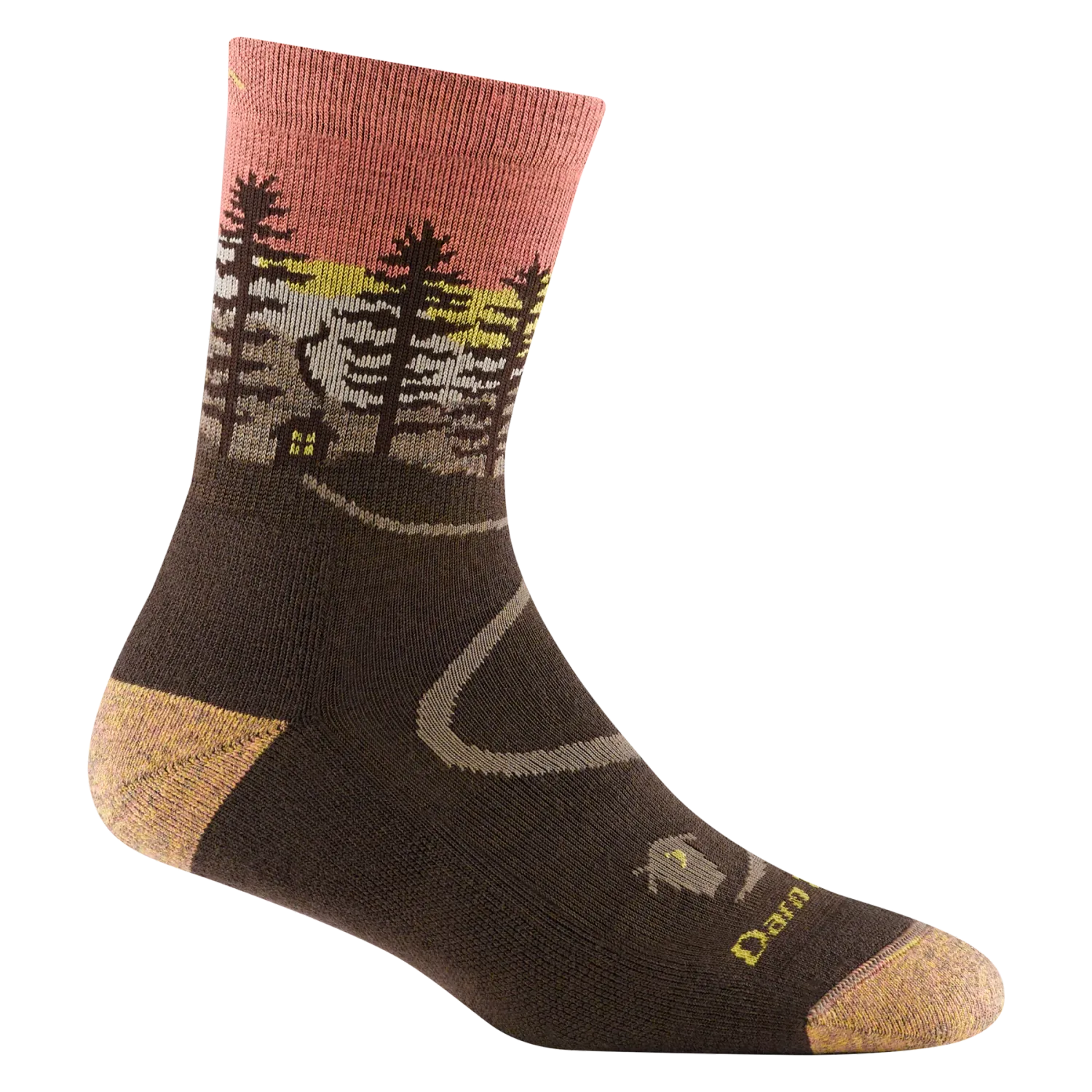 Darn Tough Women's 5013 Northwoods Micro Crew Midweight Hiking Sock W/ Cusion