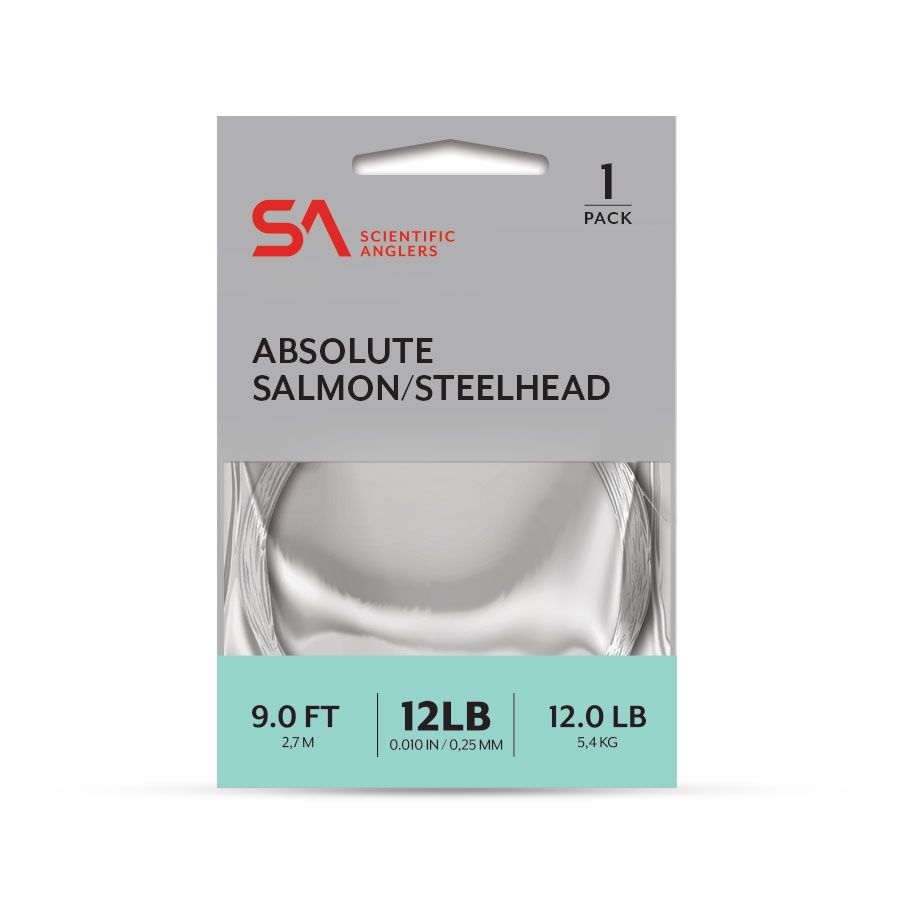 Scientific Anglers Absolute Salmon/SteelHead Leader1-pk