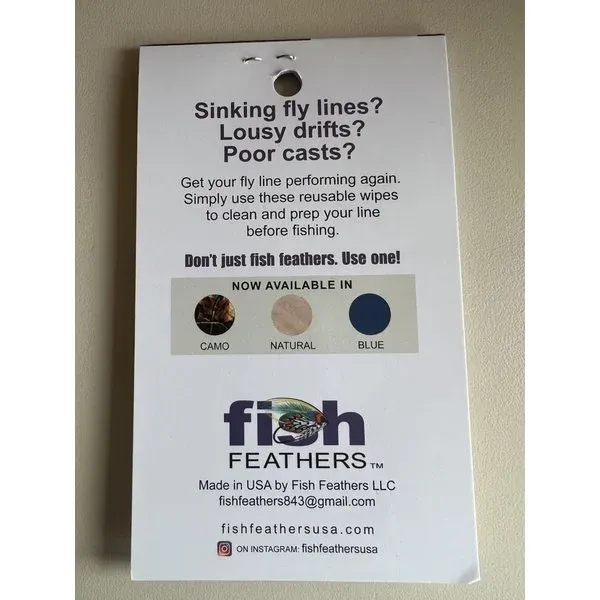 Fly Line Wipes