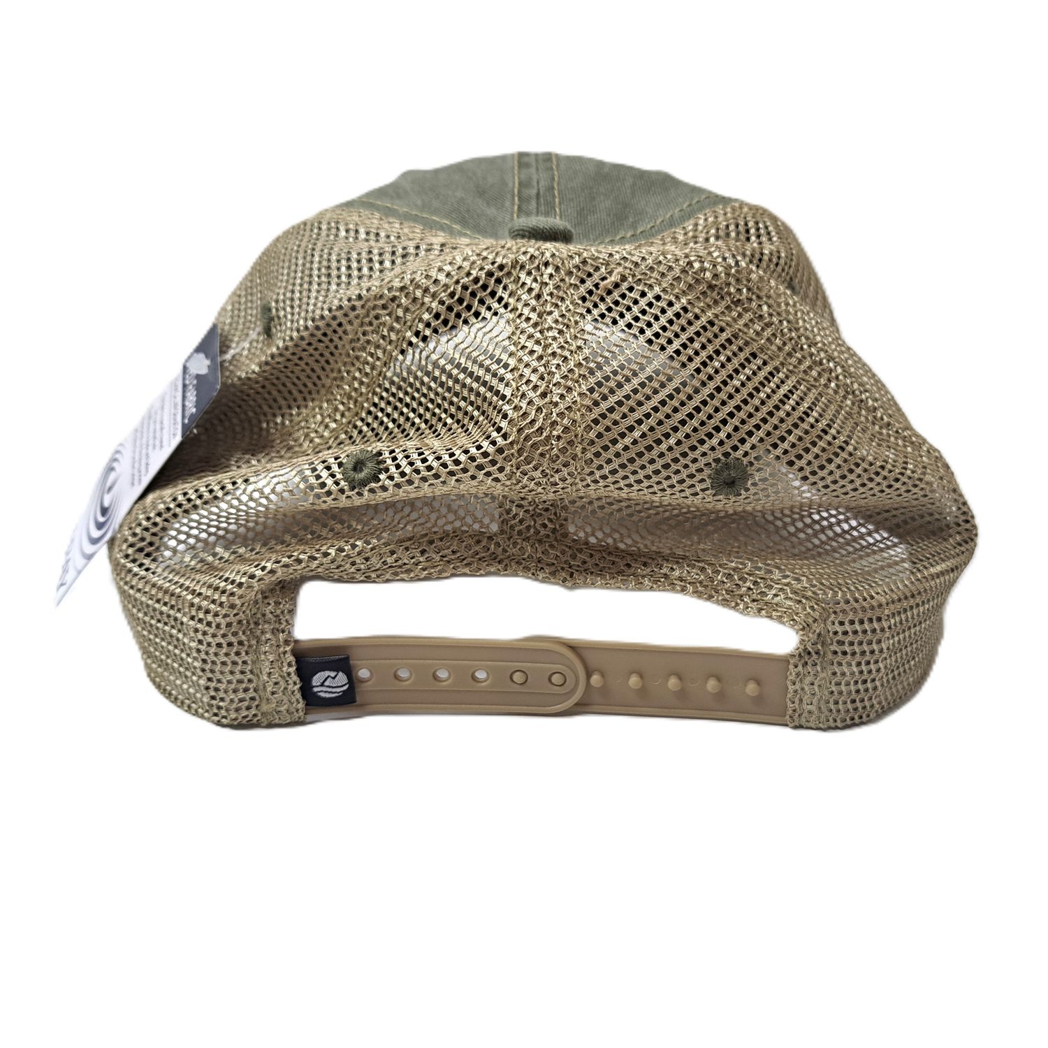 Ouray Challis Logo Cap -Conifer/Khaki Mountain Camper