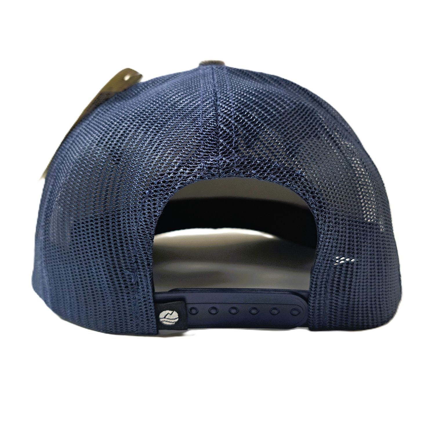 Ouray Salmon River Logo Zone Trucker Cap Heater Grey/Navy