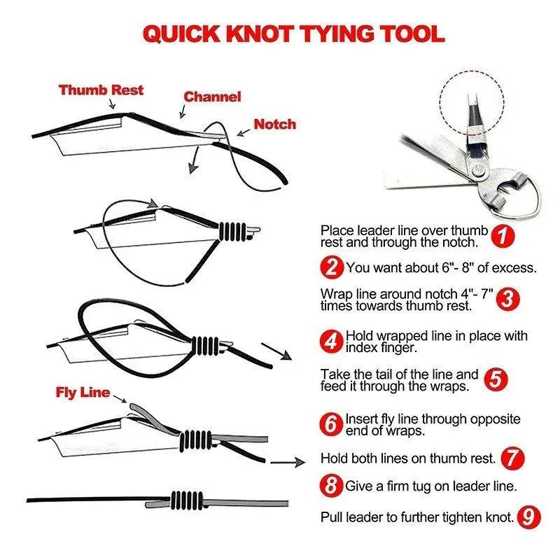 Knot Tyer With Split Ring