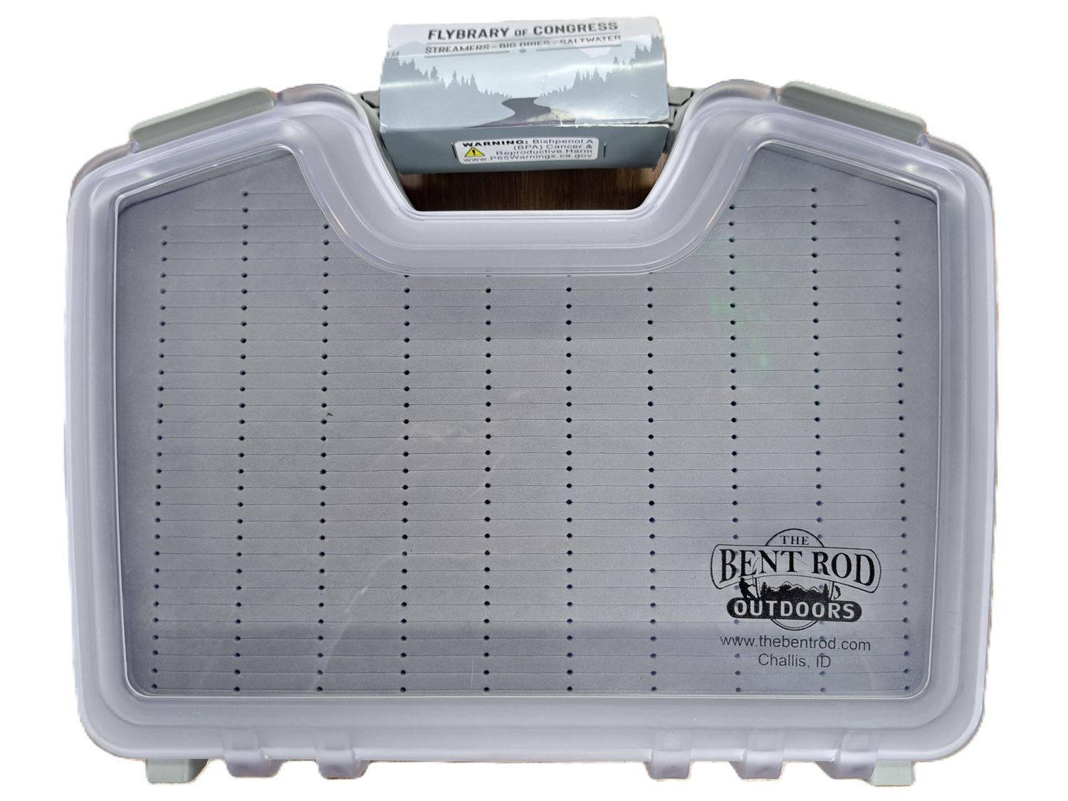 BRO Flybrary of Congress Extra Depth Waterproof Streamer Boat Box