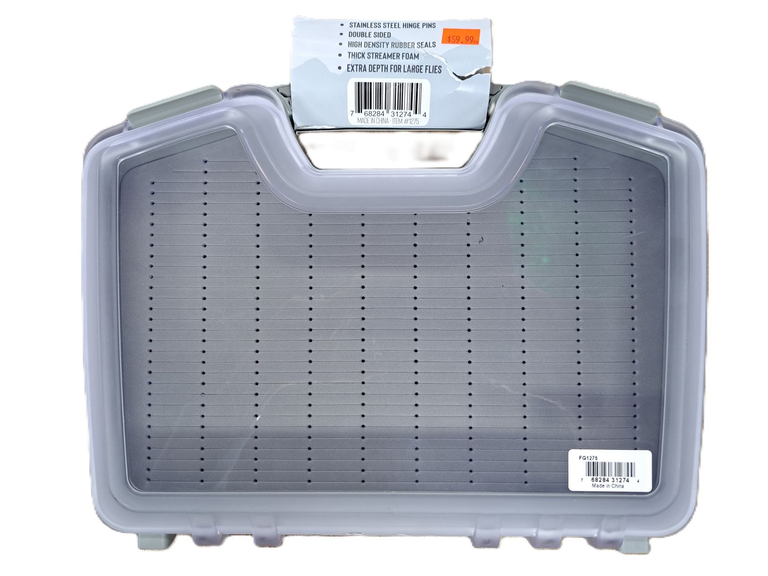 BRO Flybrary of Congress Extra Depth Waterproof Streamer Boat Box