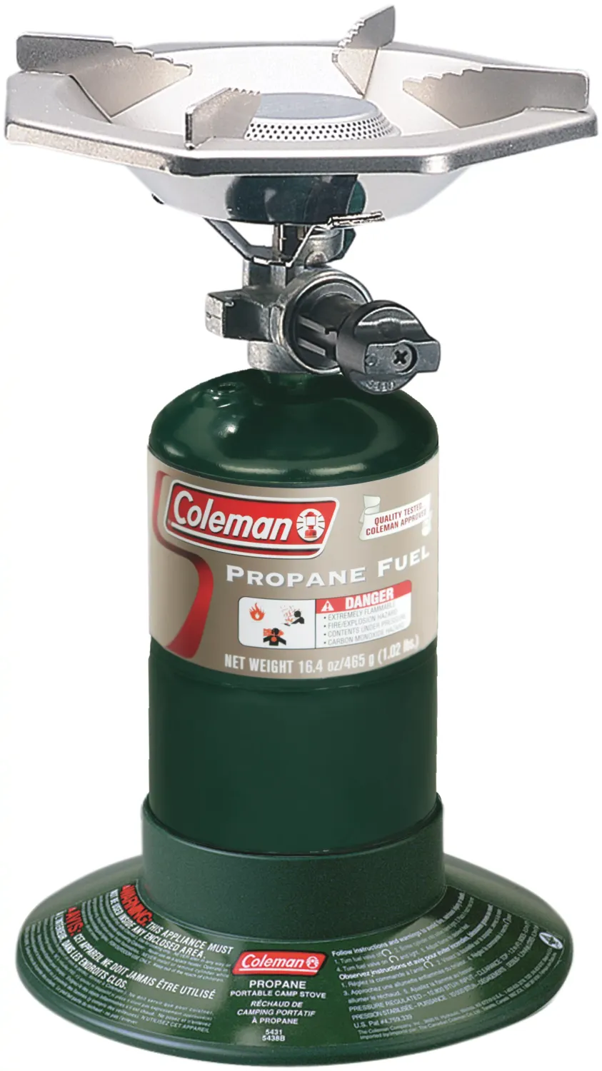 Coleman Single Burner Bottle Top Stove