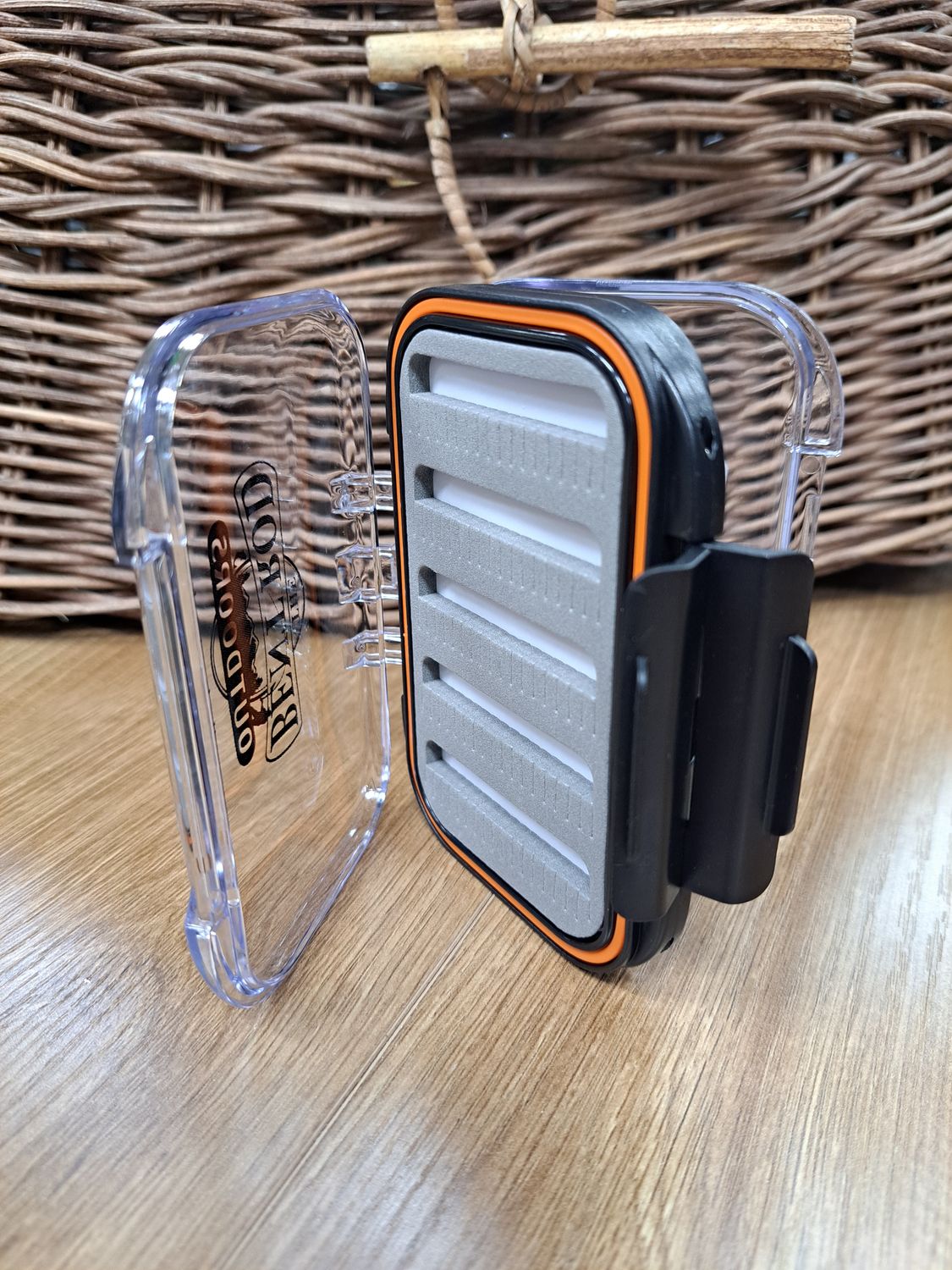 BRO Double Sided Fly Box-Midge-Self Healing